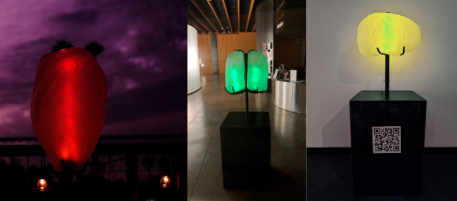 The Air Around Us: network of IoT sculptures to actionize the impact of air quality in the Phoenix metro area deployed in local museums.